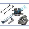 New 6pc Front Wheel Hub &amp; Bearing Suspension Kit for VW Passat Jetta Golf Rabbit #1 small image