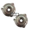 PAIR FRONT WHEEL BEARING HUB UNITS FOR Jeep Cherokee XJ Wrangler TJ 1994-1998