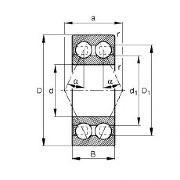 Bantalan 30/6-B-TVH FAG #1 image