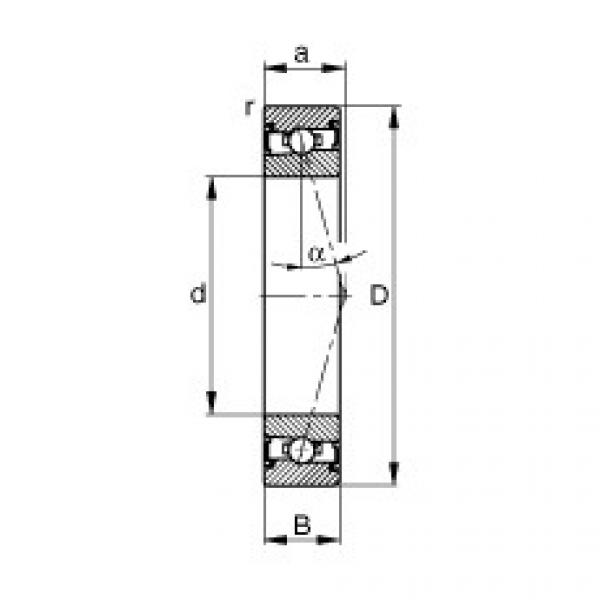 Bantalan HSS71908-C-T-P4S FAG #1 image