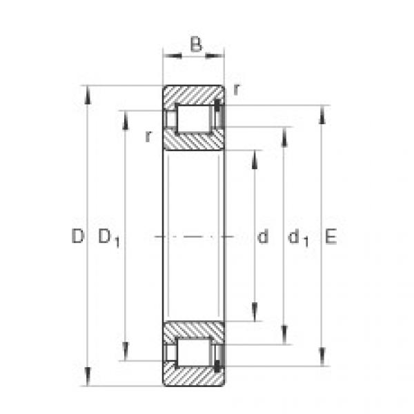 Bantalan SL182226 INA #1 image