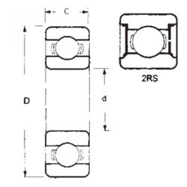 Bantalan 6913-2RS FBJ #1 image