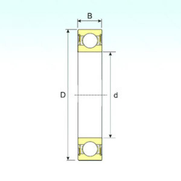 Bantalan 61805-2RS ISB #1 image