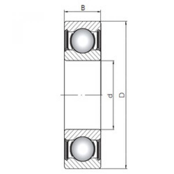 Bantalan 6032-2RS CX #1 image