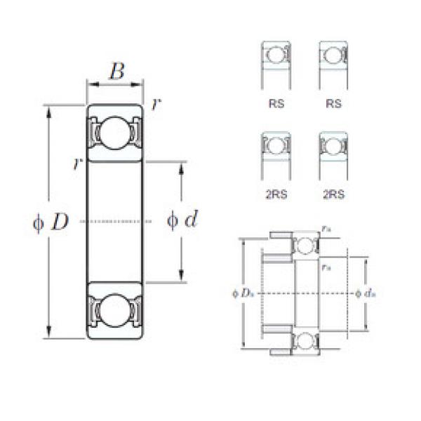 Bantalan 6906-2RS KOYO #1 image