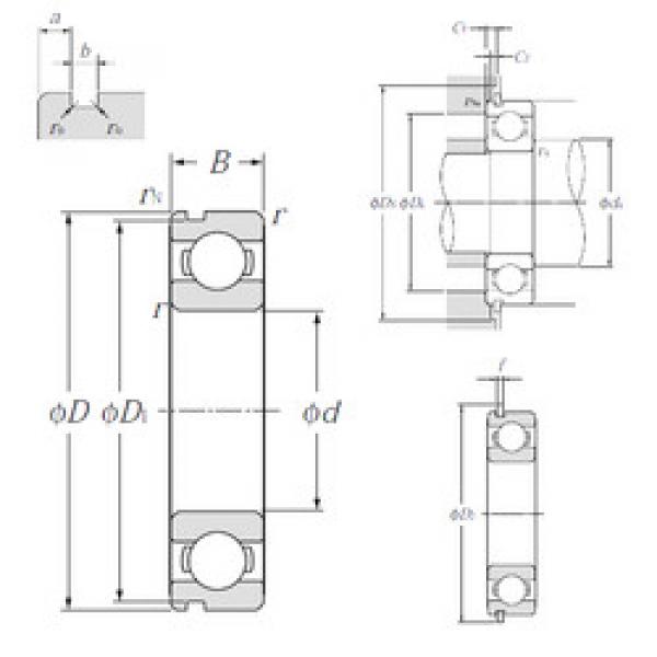 Bantalan 6313NR NTN #1 image