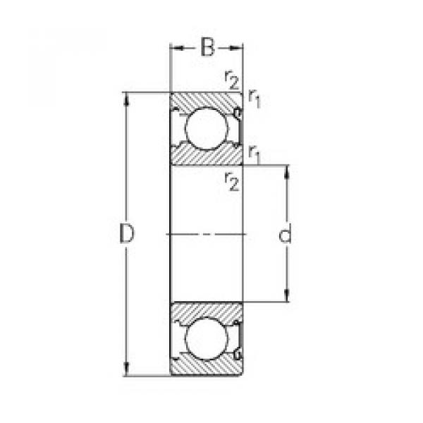 Bantalan 608-Z NKE #1 image