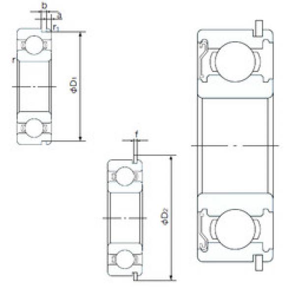 Bantalan 6210ZENR NACHI #1 image