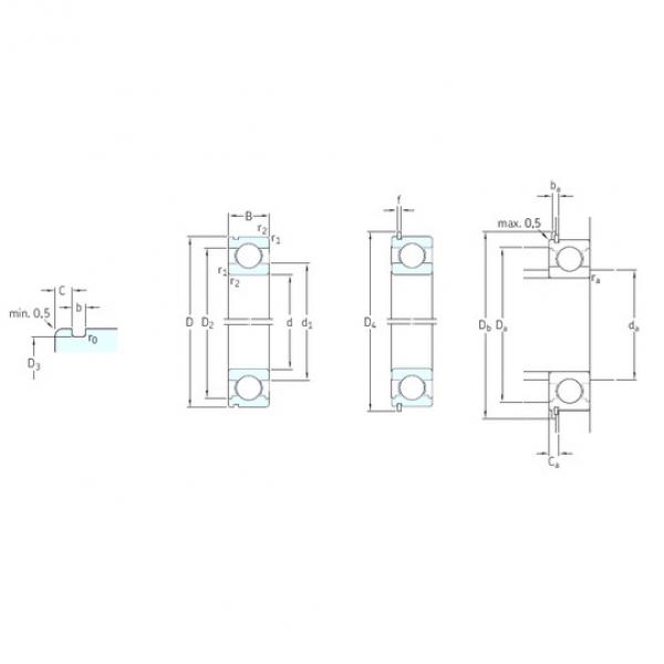 Bantalan 6219NR SKF #1 image