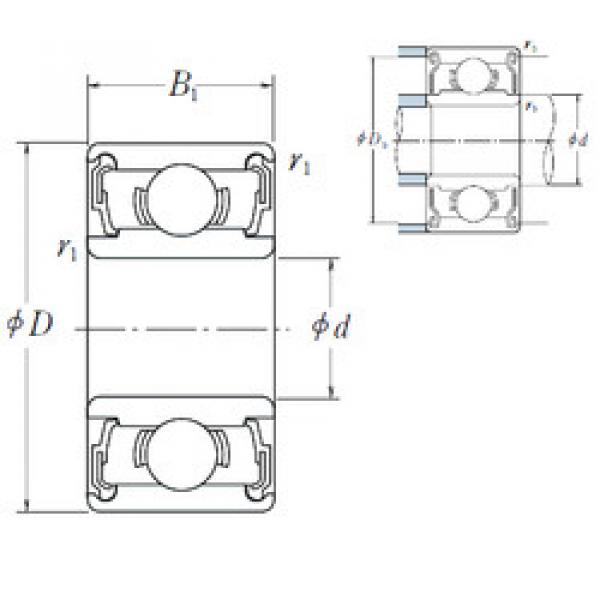 Bantalan 687 DD NSK #1 image