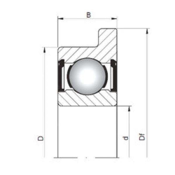 Bantalan FL60/1,5 ZZ ISO #1 image