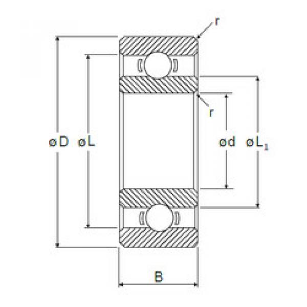 Bantalan L-1040X2 NMB #1 image