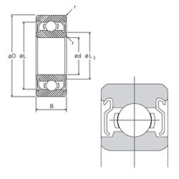 Bantalan RI-1438KK NMB #1 image