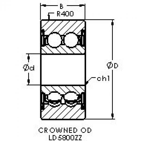 Bantalan LD5803ZZ AST #1 image