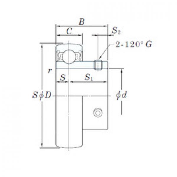 Bantalan UC202L2 KOYO #1 image