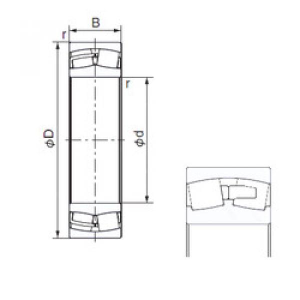 Bantalan 22228AEX NACHI #1 image