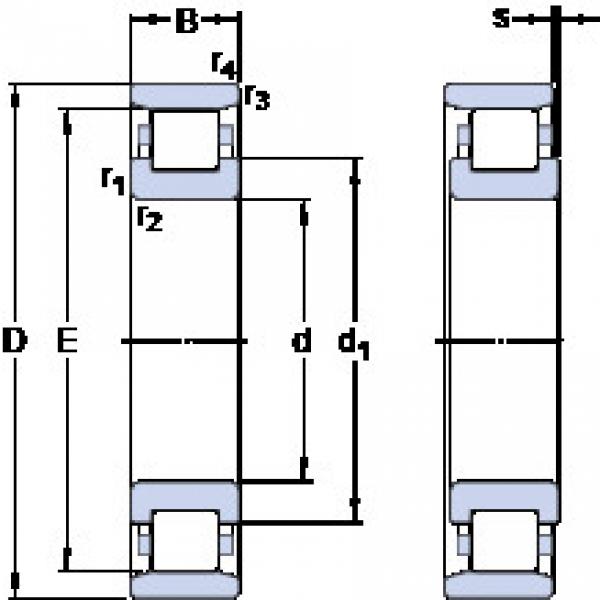 Bantalan CRL 28 A SKF #1 image