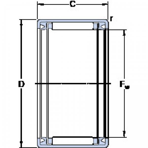 Bantalan HK 1012.2RS SKF #1 image