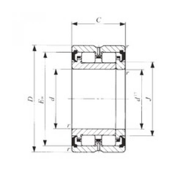 Bantalan NAU 4920UU IKO #1 image