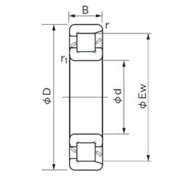 Bantalan NF 1030 NACHI #1 image