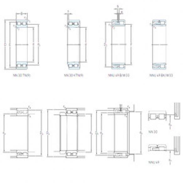 Bantalan NN 3012 KTN/SP SKF #1 image