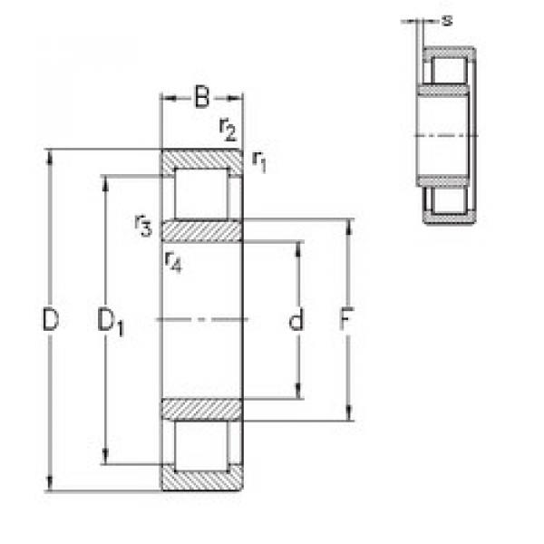 Bantalan NU1026-E-MPA NKE #1 image