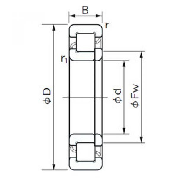 Bantalan NUP 1040 NACHI #1 image