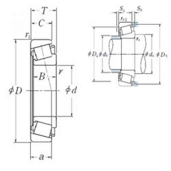 Bantalan 30216CA NSK #1 image