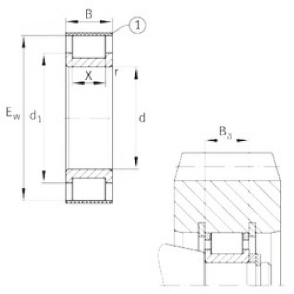 Bantalan RSL182224-A INA #1 image