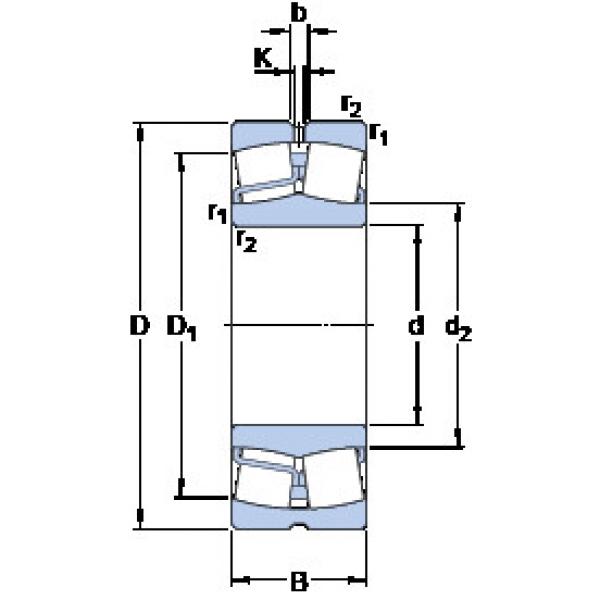 Bantalan 22222 E SKF #1 image