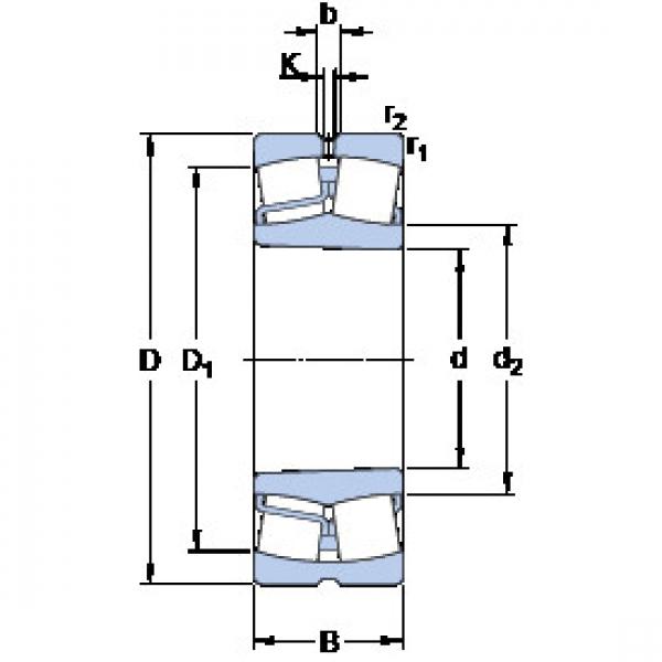 Bantalan 21320 EK SKF #1 image