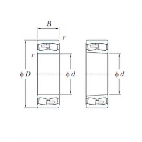 Bantalan 24168RHAK30 KOYO #1 image