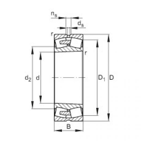 Bantalan 23180-E1A-K-MB1 FAG #1 image