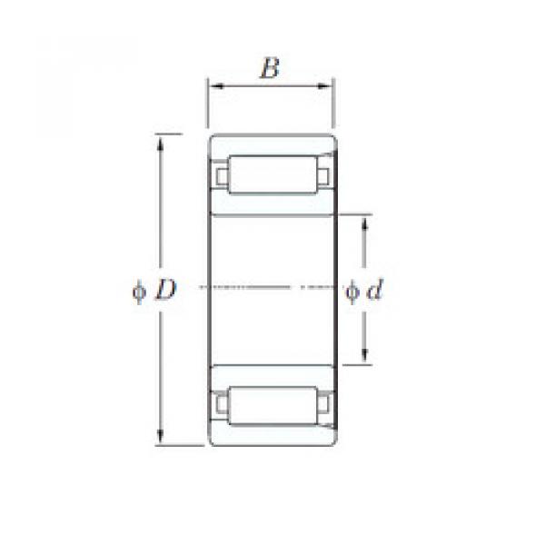 Bantalan 8E-NK1-25X56.4X19-3 NTN #1 image