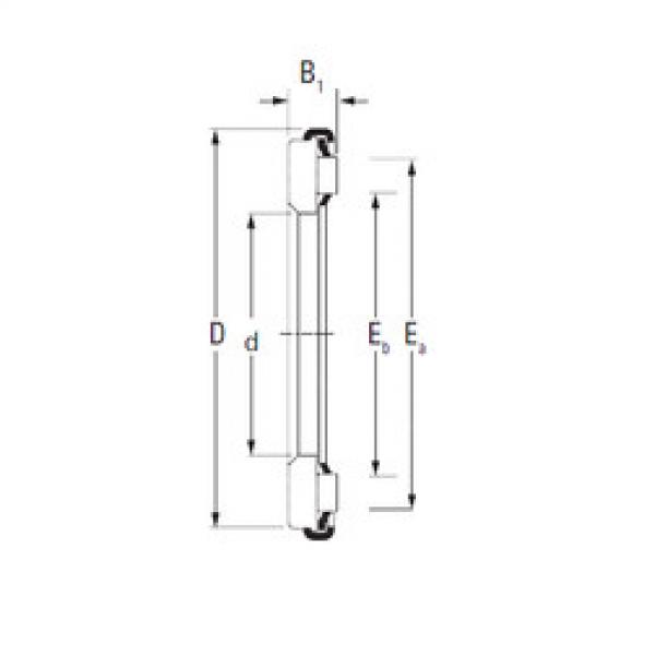 Bantalan AX 3,5 5 13 Timken #1 image