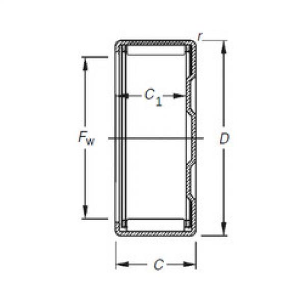 Bantalan BK0709 Timken #1 image