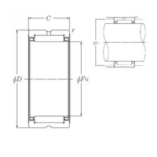 Bantalan NK40/30R NTN #1 image