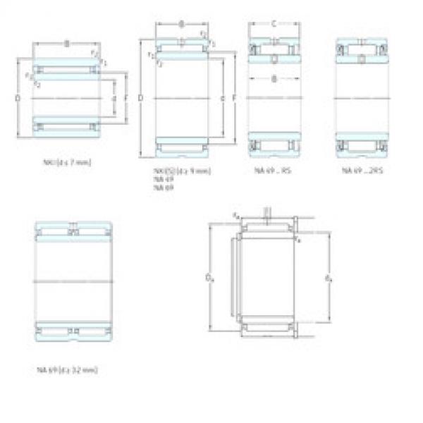 Bantalan NA6912 SKF #1 image