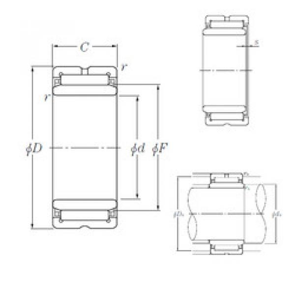 Bantalan NA4836 NTN #1 image