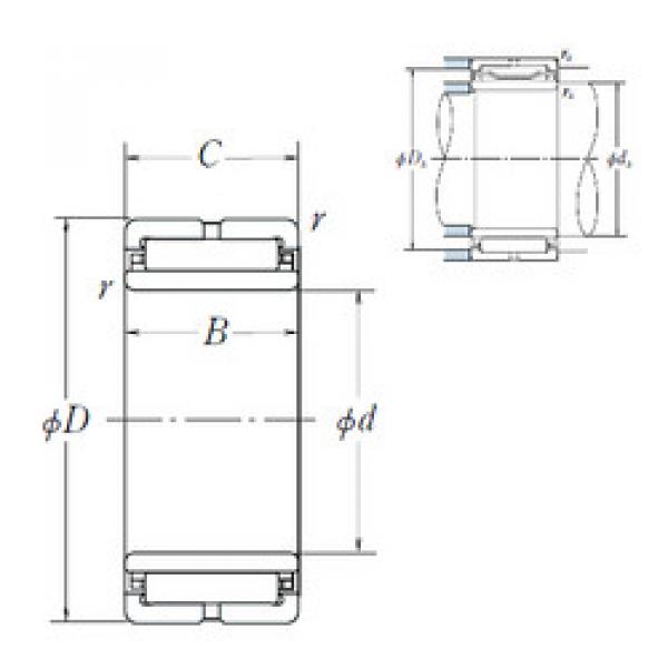 Bantalan NA6909 NSK #1 image