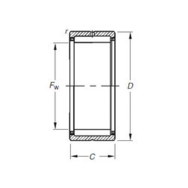 Bantalan NK110/40 Timken #1 image