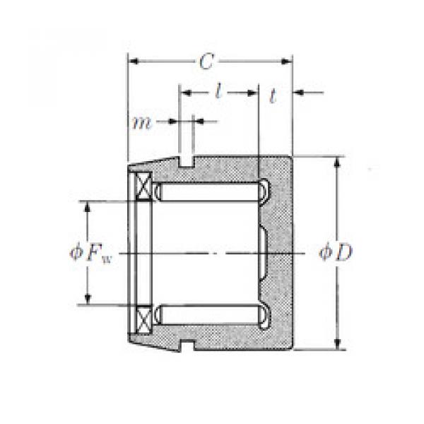 Bantalan NSA024A NSK #1 image