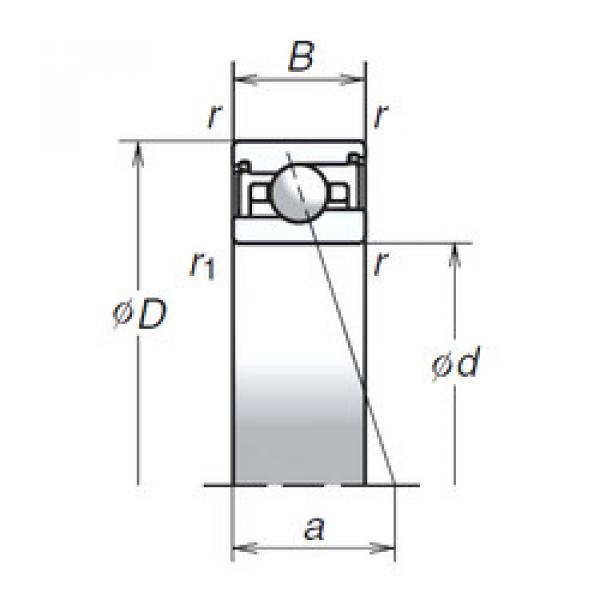 Bantalan 65BER29XV1V NSK #1 image