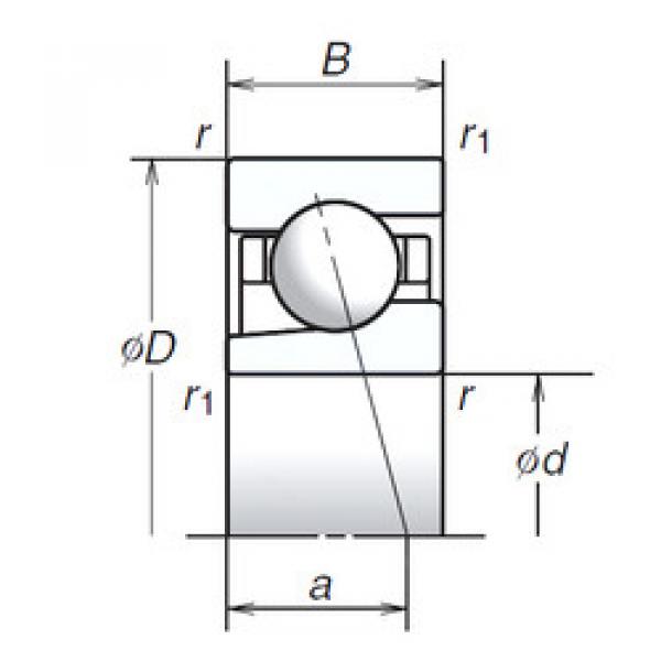 Bantalan 20BGR10X NSK #1 image