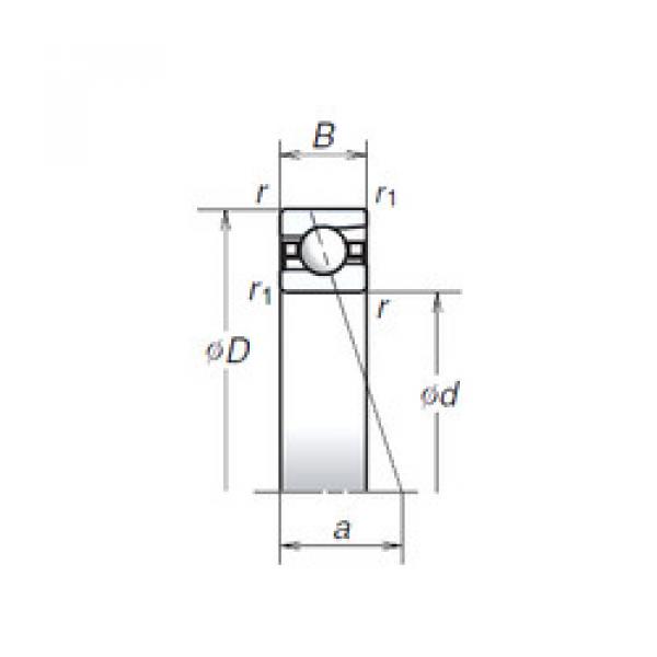 Bantalan 130BER19S NSK #1 image