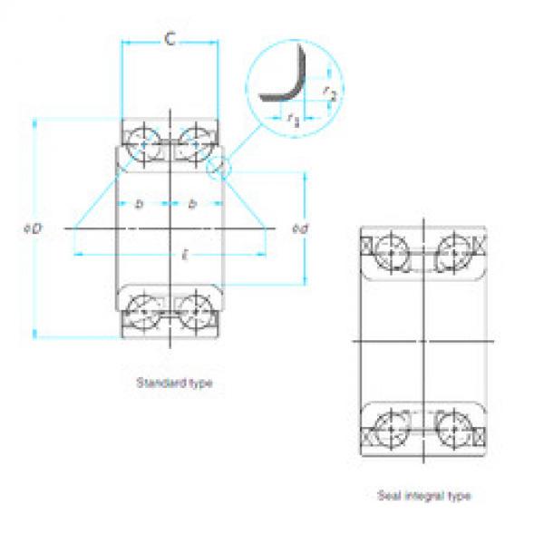 Bantalan 28BWD03A NSK #1 image