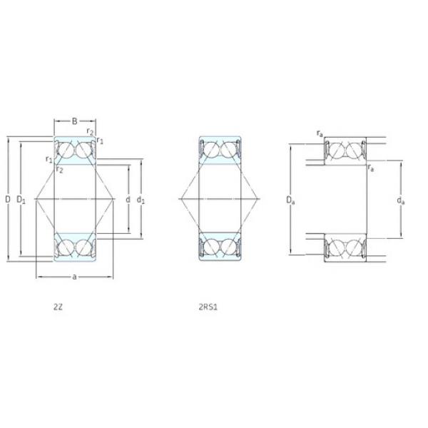 Bantalan 3307A-2RS1 SKF #1 image