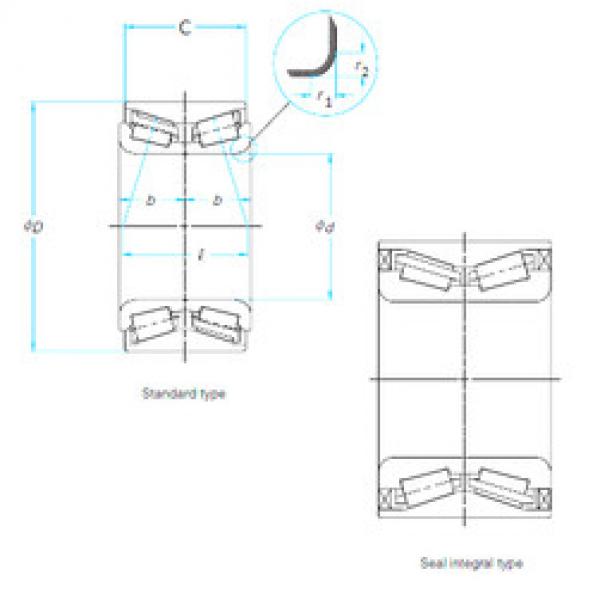 Bantalan 4T-CRI0820 NTN #1 image