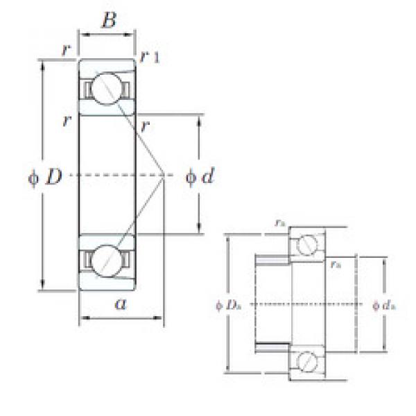 Bantalan 7010B KOYO #1 image