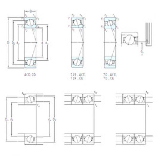 Bantalan 71801 ACD/P4 SKF #1 image